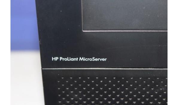 microserver HP, Proliant, werking niet gekend, zonder kabels, paswoord niet gekend